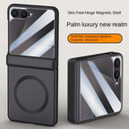 Samsung Galaxy Z Flip 7 Case | Hard Skin Magnetic Full-Coverage Protective Case