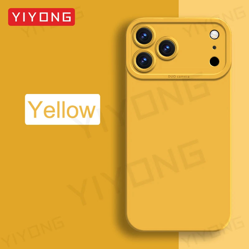 ZROTEVE Original Liquid Silicone Soft Case for iPhone 12–17 Series | Square Matte Anti-Fingerprint Full Coverage Phone Cover