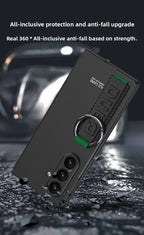 Samsung Galaxy Z Fold 7 Case | Hard Full-Coverage Protective Back Cover with Wrist Strap