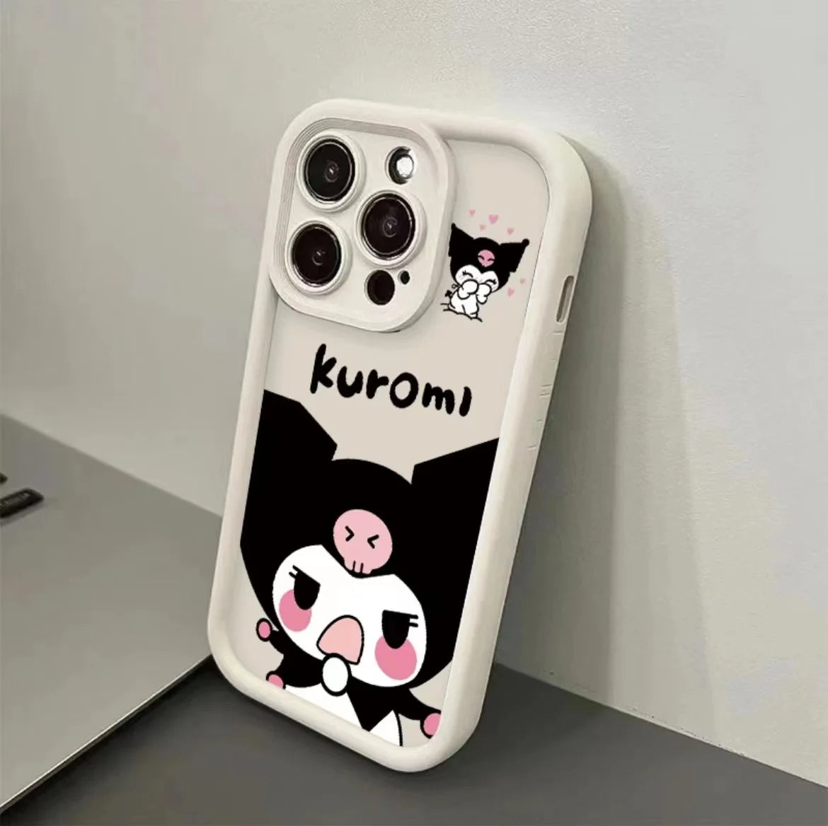 Full-Coverage Cartoon & Geometric iPhone Case | Shockproof & Anti-Fingerprint Protection