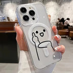 Waterproof Half-Wrapped Pictorial Phone Case | Shockproof & Anti-Fingerprint for iPhone