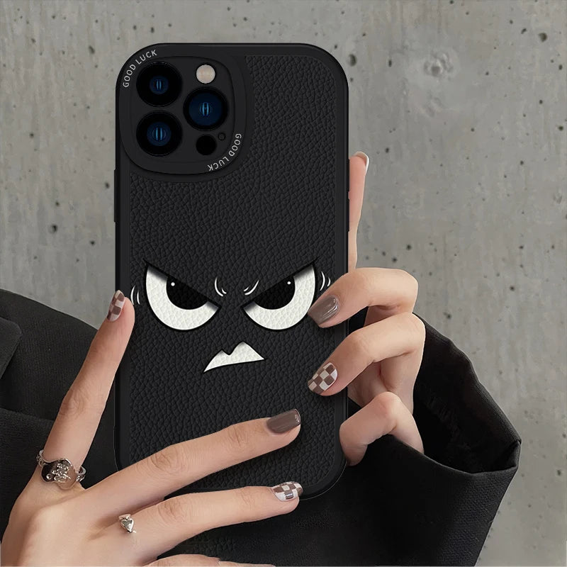 Full-Coverage Cartoon iPhone Case | Shockproof, Anti-Fingerprint & Water-Resistant