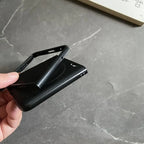 Luxury PU Leather Case for Samsung Galaxy Z Flip 7 | Magnetic & Wireless Charging Compatible