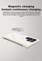 Ultra Slim Frameless Skin Feel Case for Samsung S22-S25 Series | Magnetic Protection Cover