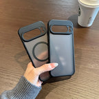 Google Pixel 8 / 8A / 8 Pro / 9 / 9A / 9 Pro XL Case | Transparent Magnetic MagSafe Wireless Charging Slim Matte Business Cover