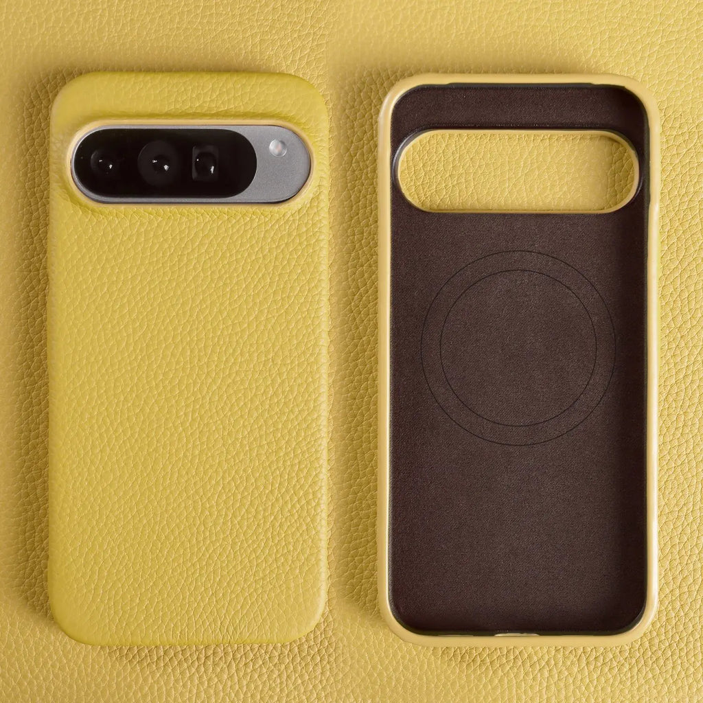 Google Pixel Full-Coverage Genuine Leather Magnetic Magsafe Case