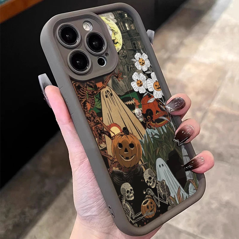 Pictorial Half-Wrapped Phone Case | Shockproof, Anti-Fingerprint & Non-Slip