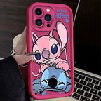 Half-Wrapped Cartoon & Animal Phone Case | Anti-Fingerprint & Shockproof for iPhone