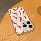 Pattern & Pictorial Half-Wrapped Phone Case | Shockproof, Anti-Fingerprint & Non-Slip