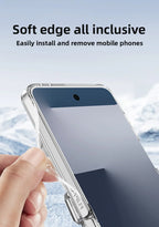 Soft Silicone Full-Coverage Case for Samsung Galaxy Z Flip 7 | Airbag, Magnetic & Magsafe Compatible