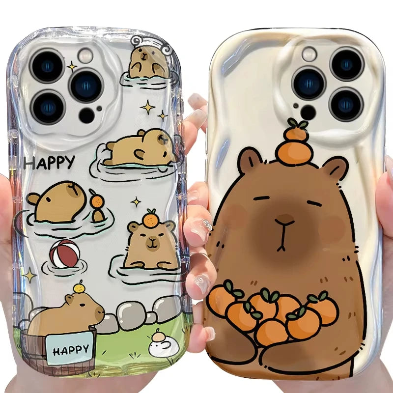 Half-Wrapped Pictorial Phone Case | Shockproof & Anti-Fingerprint for iPhone