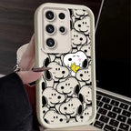Cartoon & Animal Half-Wrapped Phone Case | Shockproof, Anti-Fingerprint & Soft Grip