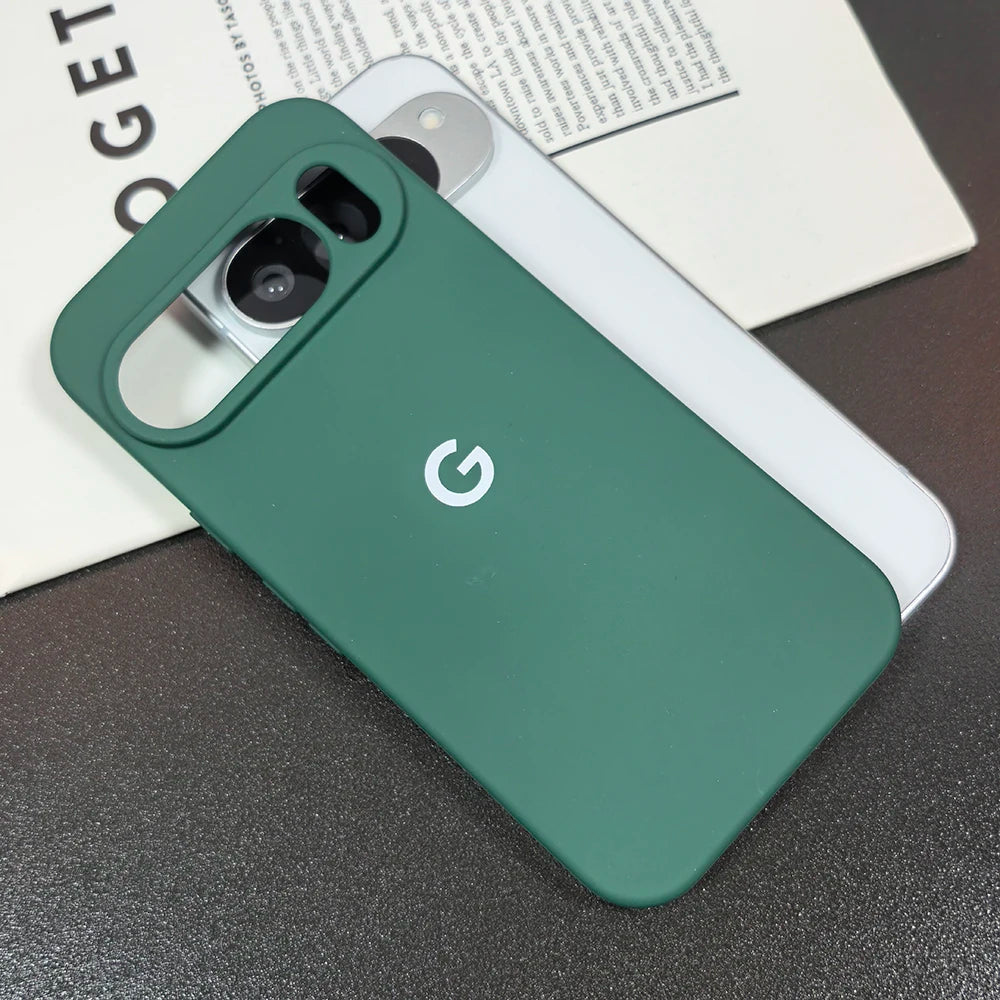 Google Pixel Case | Liquid Silicone Anti-Fall Half-Wrapped Protective Cover