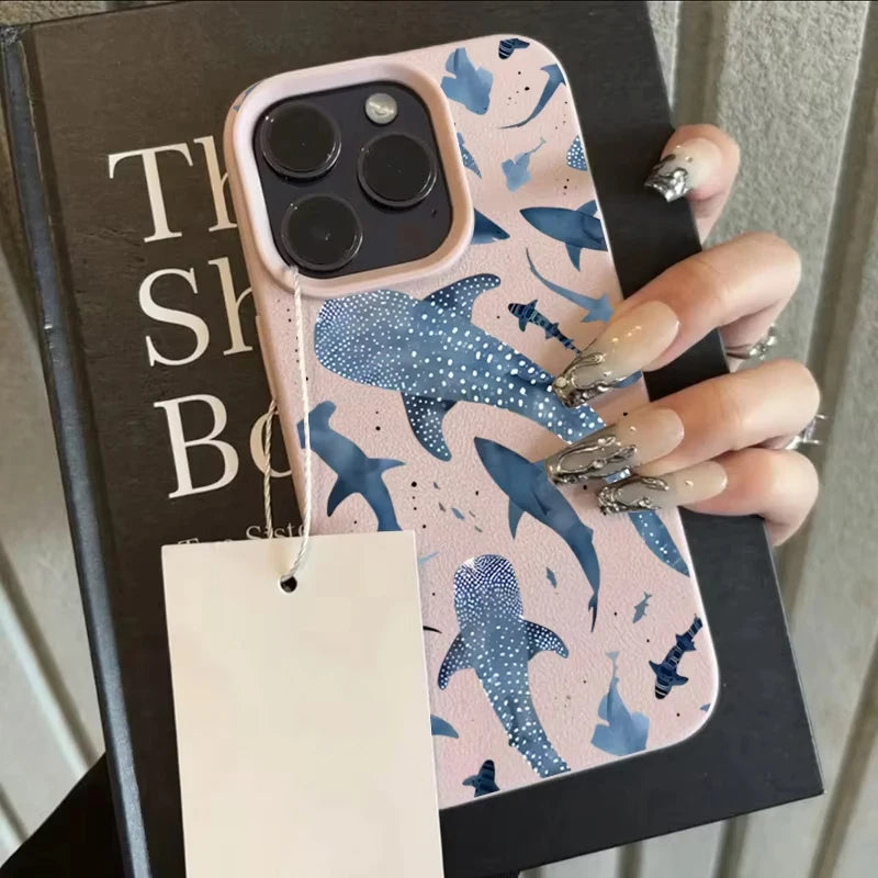 Animal Pattern Half-Wrapped Phone Case | Shockproof, Anti-Scratch & Non-Slip