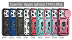 Full-Coverage iPhone Ring Case with Sliding Camera Cover & Kickstand | Anti-Scratch & Card Slot