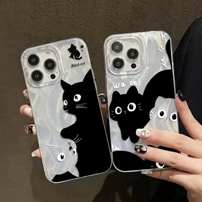 Pictorial Matte Half-Wrapped iPhone Case | Shockproof, Anti-Scratch & Non-Slip