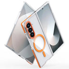 Hard Transparent Full-Coverage Case for Samsung Galaxy Z Fold 7 | Magnetic & Wireless Charging Compatible