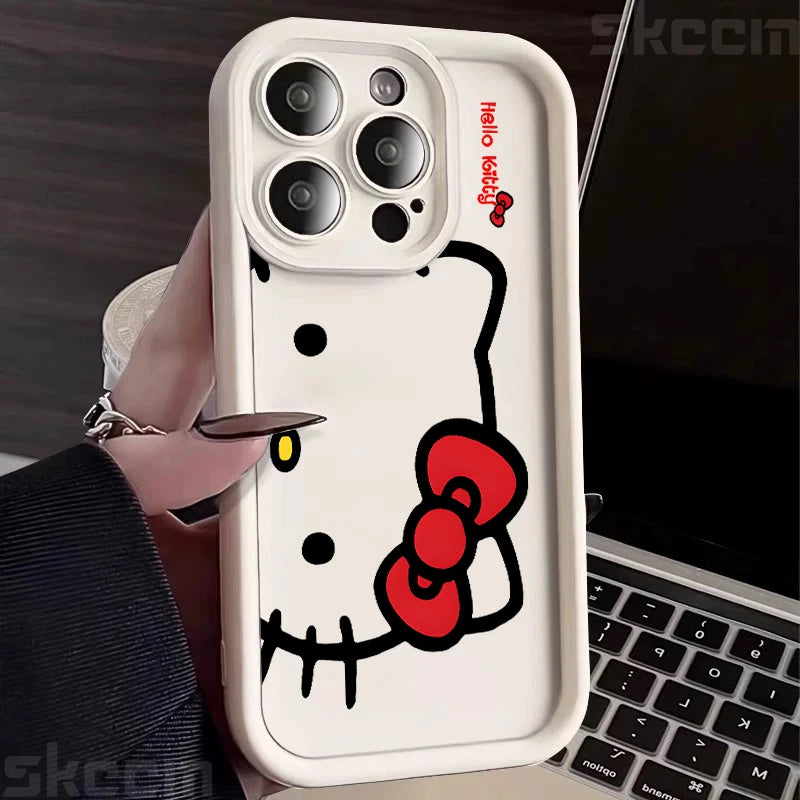 Cartoon & Pictorial Half-Wrapped TPU Phone Case | Anti-Fingerprint & Scratch-Resistant for iPhone