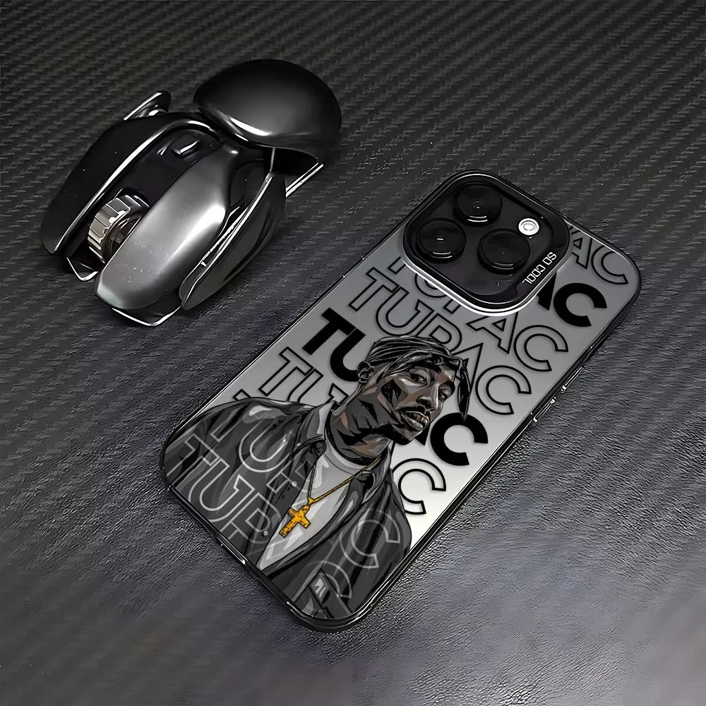 Half-Wrapped Pictorial Matte Phone Case | Anti-Fingerprint & Anti-Scratch for iPhone