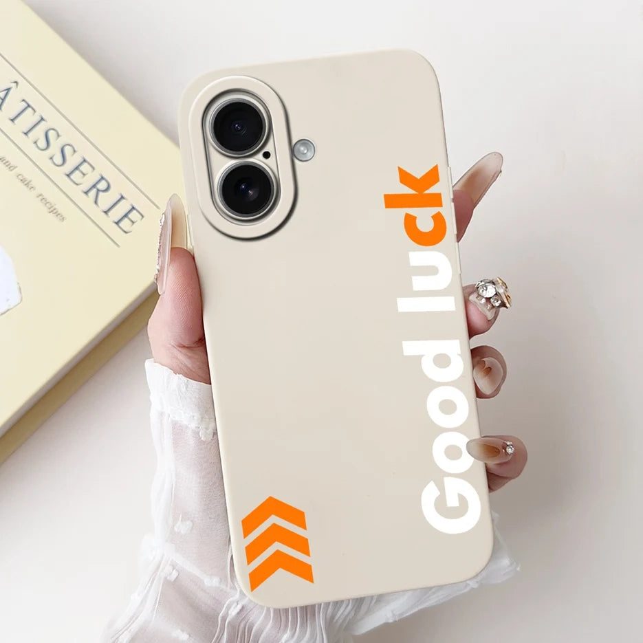 Fashion Cartoon Soft Silicone Phone Case | Shockproof & Anti-Fingerprint for iPhone 17 Series