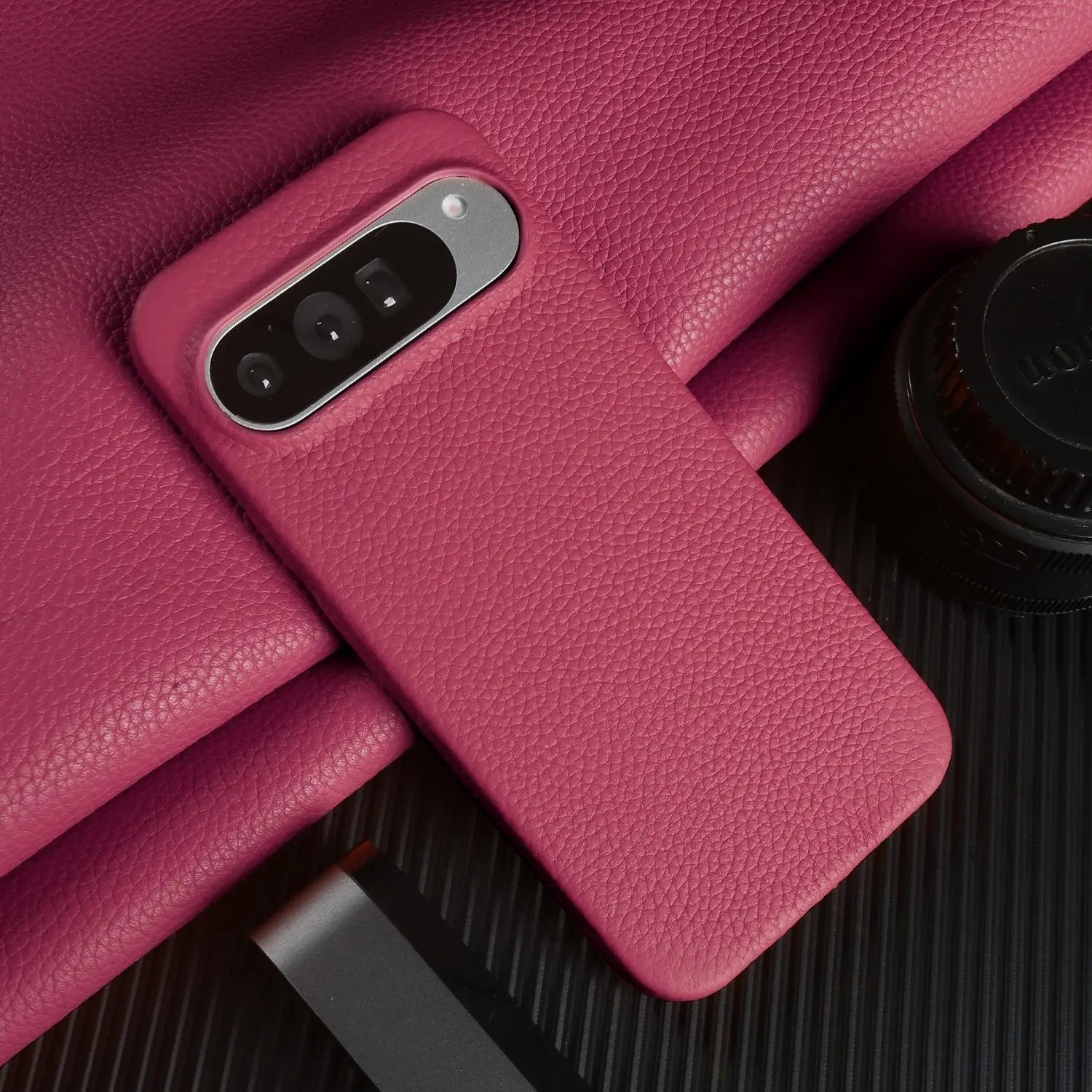 Google Pixel Full-Coverage Genuine Leather Magnetic Magsafe Case