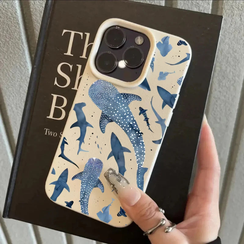 Animal Pattern Half-Wrapped Phone Case | Shockproof, Anti-Scratch & Non-Slip