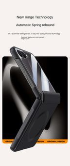Samsung Galaxy Z Flip 7 Case | Hard Skin Magnetic Full-Coverage Protective Case