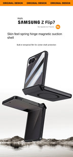 Samsung Galaxy Z Flip 7 Case | Hard Skin Magnetic Full-Coverage Protective Case