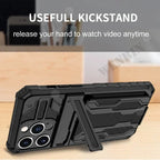 Heavy-Duty Dual Layer iPhone Case with Kickstand | Anti-Scratch & Dustproof Protection