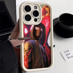 Full-Coverage Cartoon Silicone Phone Case for iPhone