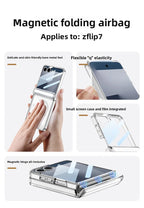 Soft Silicone Full-Coverage Case for Samsung Galaxy Z Flip 7 | Airbag, Magnetic & Magsafe Compatible