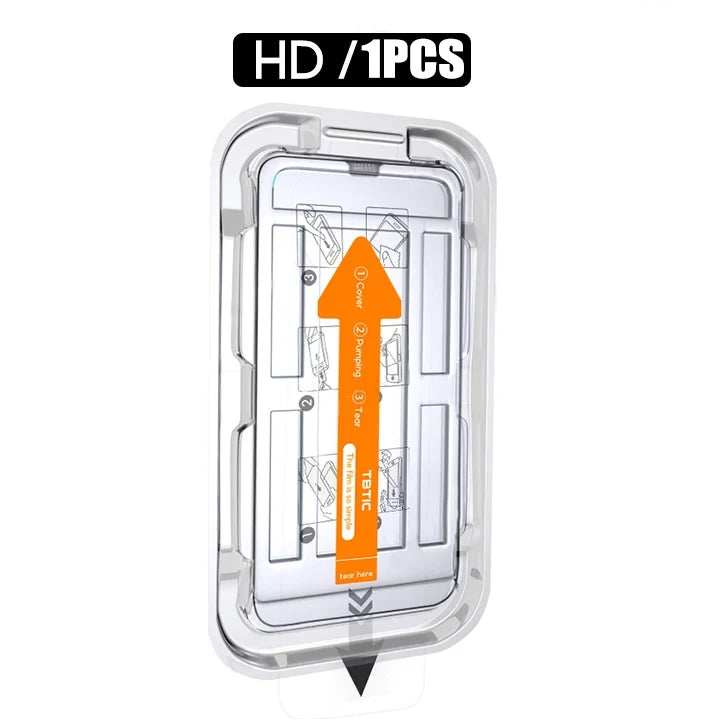 8K Ultra HD Tempered Glass Screen Protector for iPhone 12–17 Series | Anti Blue-Ray, Anti-Scratch, Easy Install