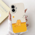 iPhone 17 Series Cartoon Silicone Case | Shockproof, Anti-Fingerprint & Lightweight