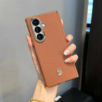 Samsung Galaxy Z Fold 7 Case | Luxury PU Leather Full-Coverage Protective Back Cover