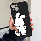 Full-Coverage Cartoon & Animal Silicone Phone Case | Shockproof & Water-Resistant for iPhone