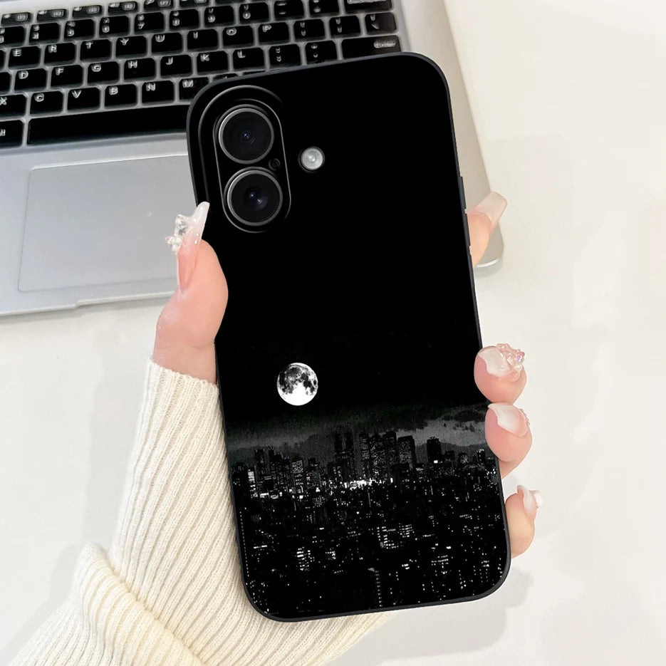 iPhone 17 Series Cartoon Silicone Case | Shockproof, Anti-Fingerprint & Lightweight