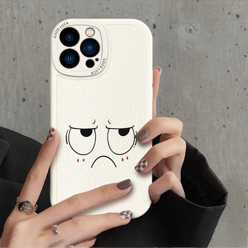 Full-Coverage Cartoon iPhone Case | Shockproof, Anti-Fingerprint & Water-Resistant