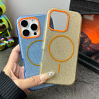 Luxury Diamond Glitter Case for iPhone 12–17 Series | MagSafe Compatible Wireless Charging Protector Cover