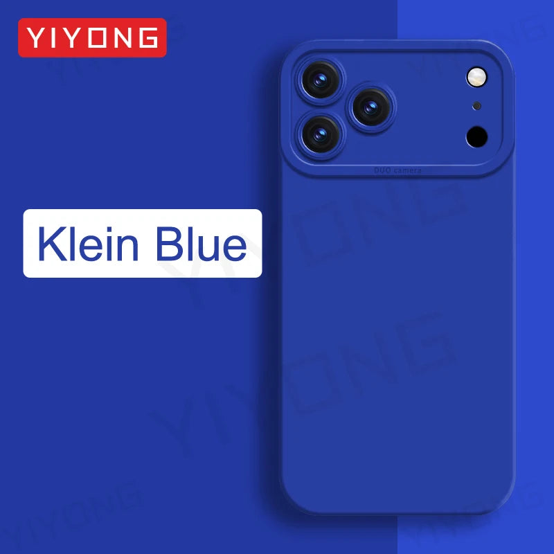 ZROTEVE Original Liquid Silicone Soft Case for iPhone 12–17 Series | Square Matte Anti-Fingerprint Full Coverage Phone Cover