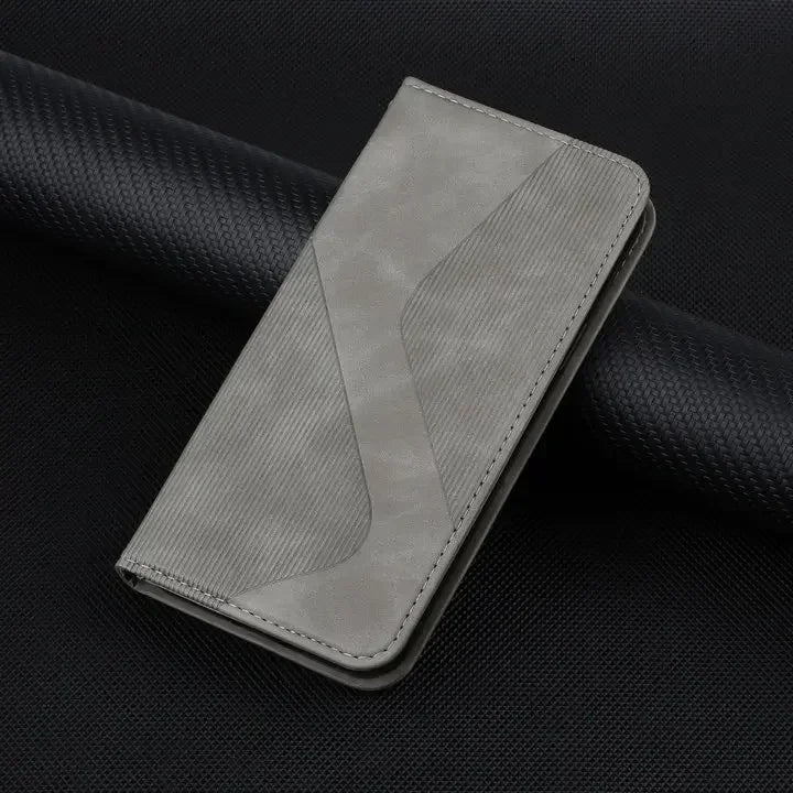 Luxury Magnetic Flip Wallet Phone Case | Shockproof, Anti-Fingerprint & Card Slot for iPhone