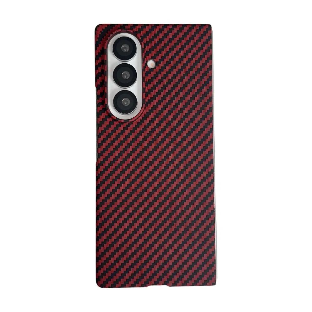 Samsung Galaxy Z Fold 7 Case | Hard Carbon Fiber Magnetic Full-Coverage Protective Back Cover