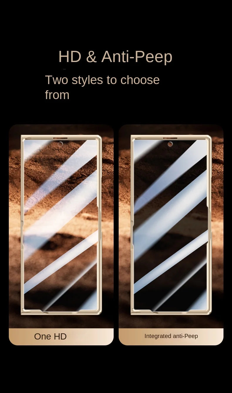 Luxury PU Leather Case for Samsung Galaxy Z Fold 7 | Ring Stand & Magnetic Wireless Charging