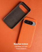 Google Pixel Full-Coverage Genuine Leather Magnetic Magsafe Case