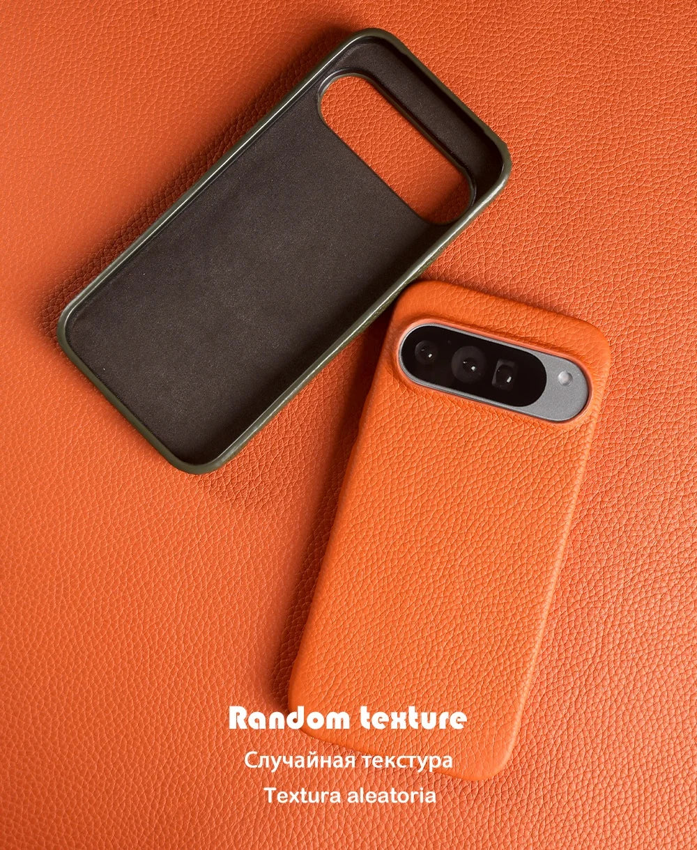 Google Pixel Full-Coverage Genuine Leather Magnetic Magsafe Case