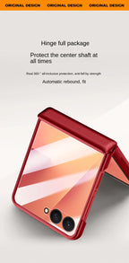 Samsung Galaxy Z Flip 7 Case | Hard Skin Magnetic Full-Coverage Protective Case