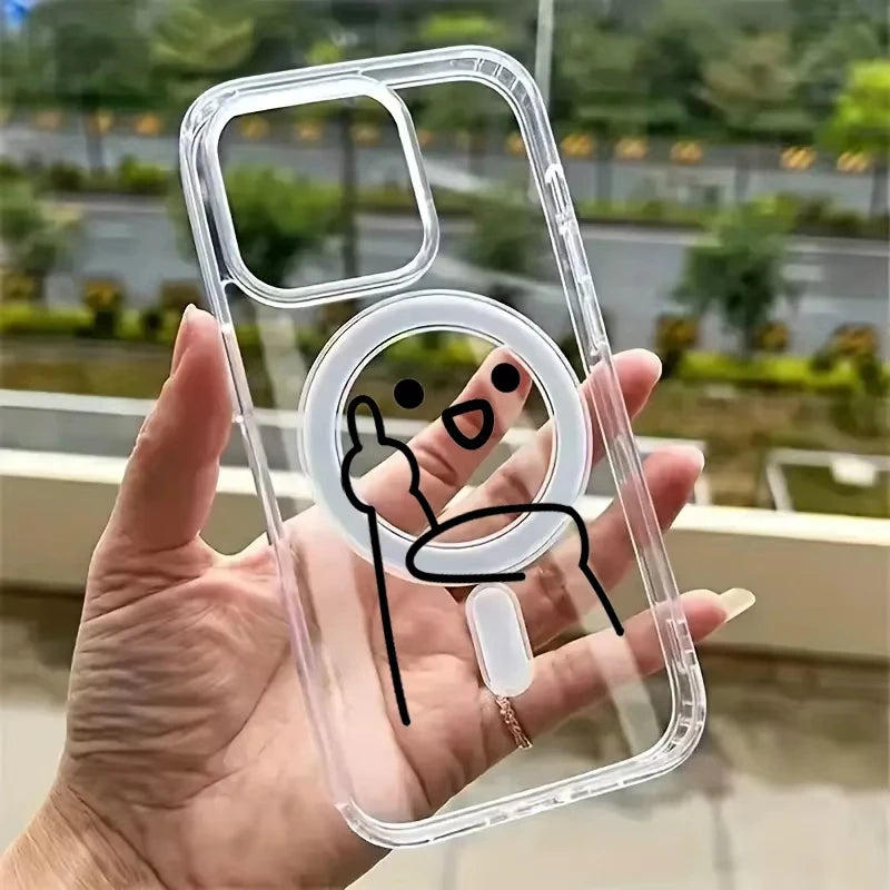 Waterproof Half-Wrapped Pictorial Phone Case | Shockproof & Anti-Fingerprint for iPhone