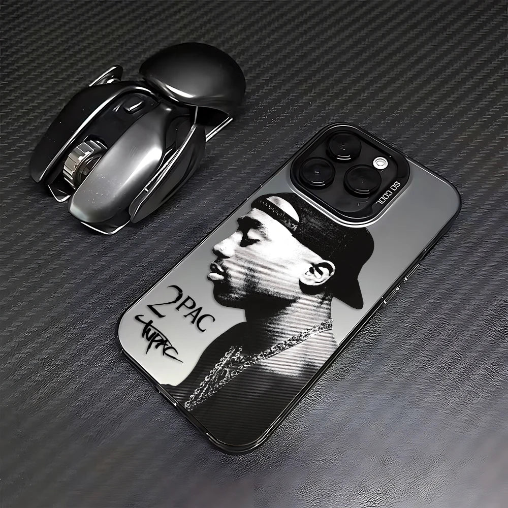 Half-Wrapped Pictorial Matte Phone Case | Anti-Fingerprint & Anti-Scratch for iPhone