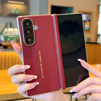 Samsung Galaxy Z Fold 7 Case | Luxury Plating Hard PU Full-Coverage Protective Back Cover