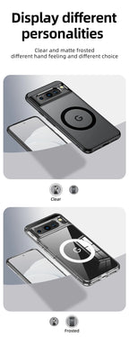 Google Pixel Case | Magnetic Half-Wrapped Protective Cover for Daily Use