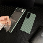 Samsung Galaxy Z Fold 7 Case | Hard Carbon Fiber Magnetic Full-Coverage Protective Back Cover